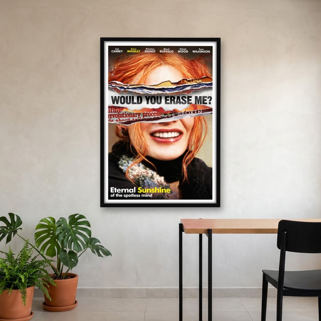 Quadro Decorativo Brilho Eterno De Uma Mente Sem Lembranças - Clementine