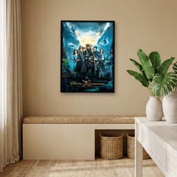Quadro Decorativo Piratas do Caribe: A Vingança de Salazar