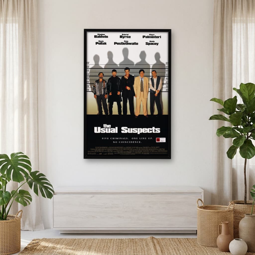 Quadro Decorativo Os Suspeitos