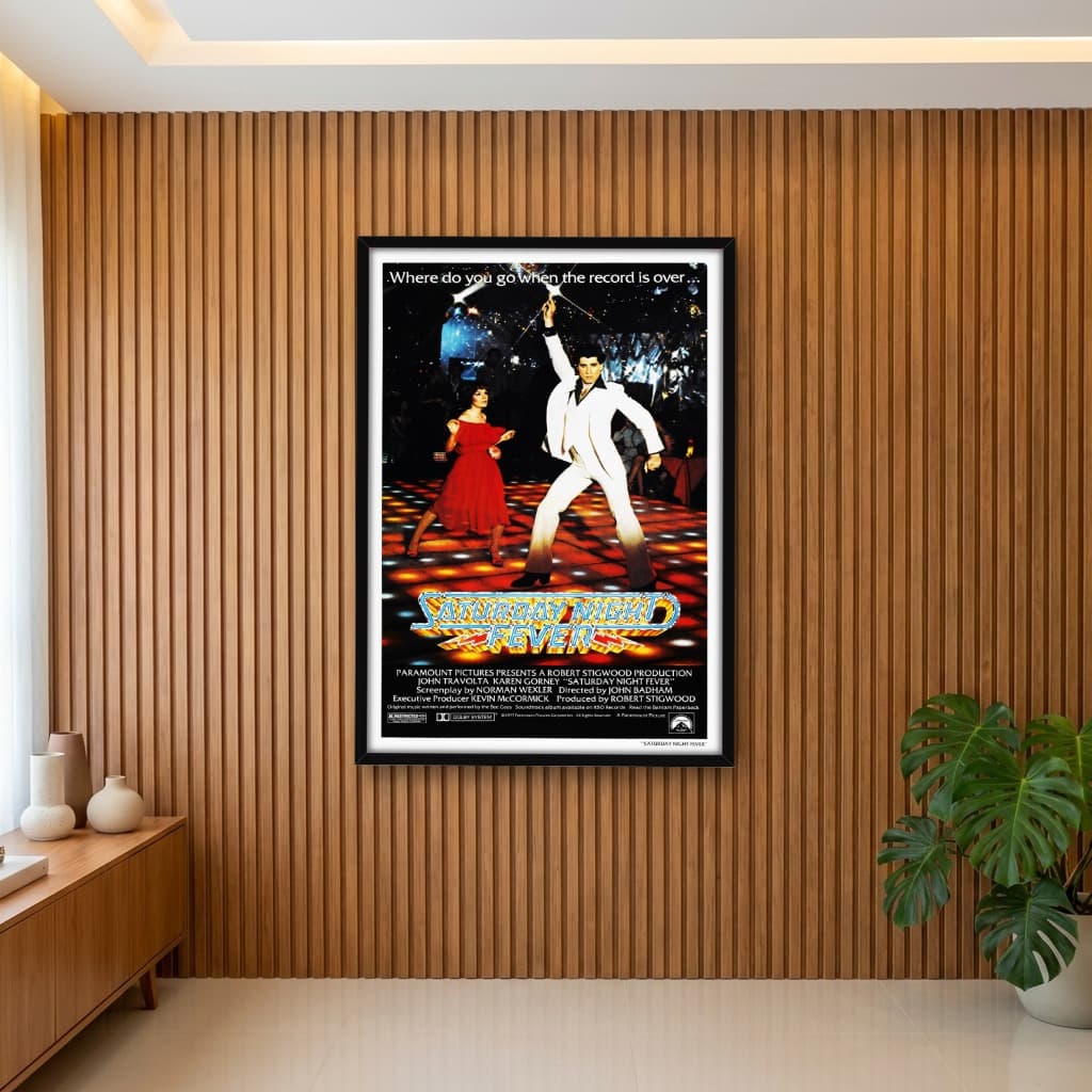 Quadro Decorativo Os Embalos de Sábado à Noite