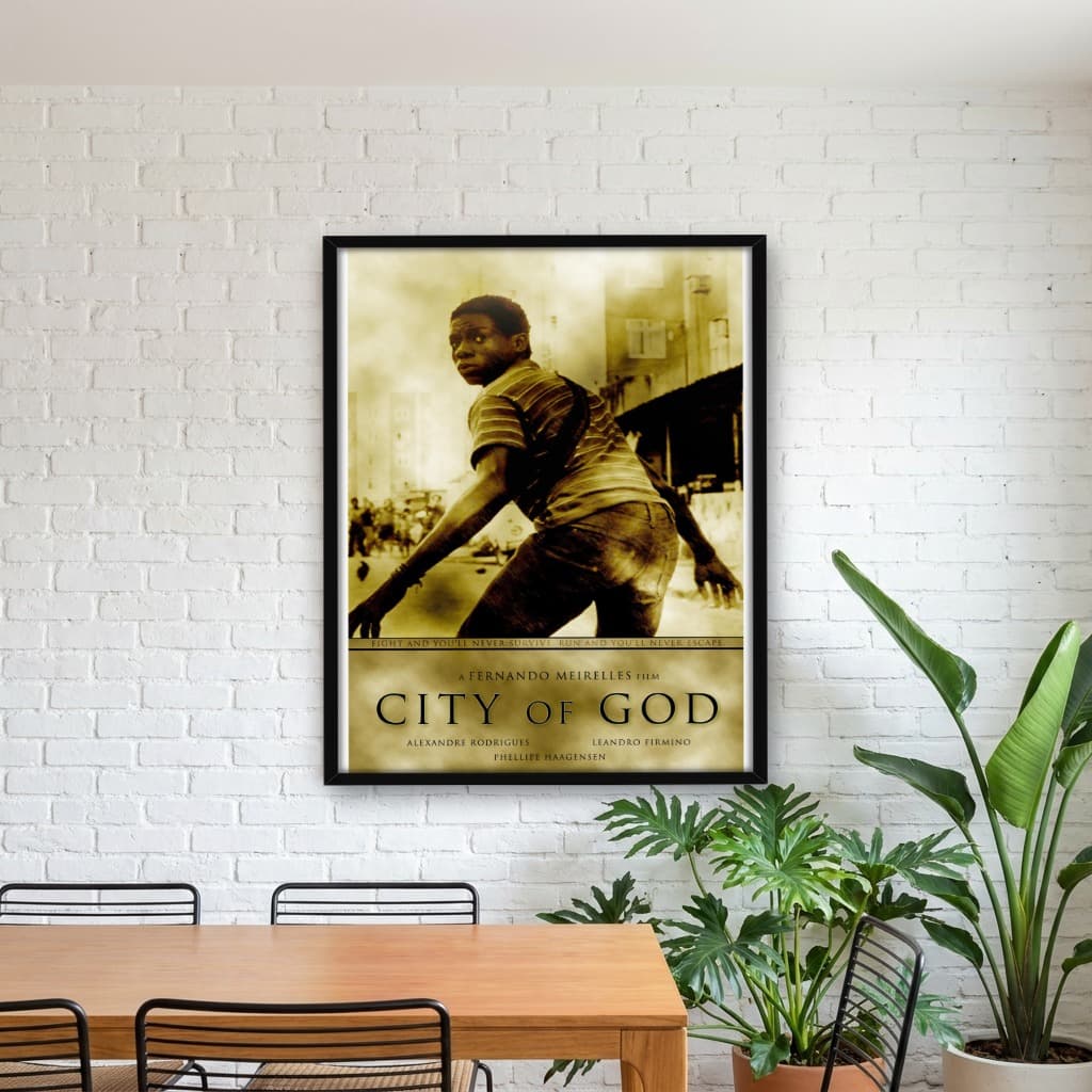 Quadro Decorativo Cidade de Deus