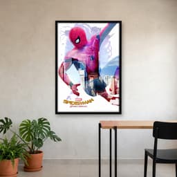 Quadro Decorativo Homem-Aranha De Volta ao Lar - Arte