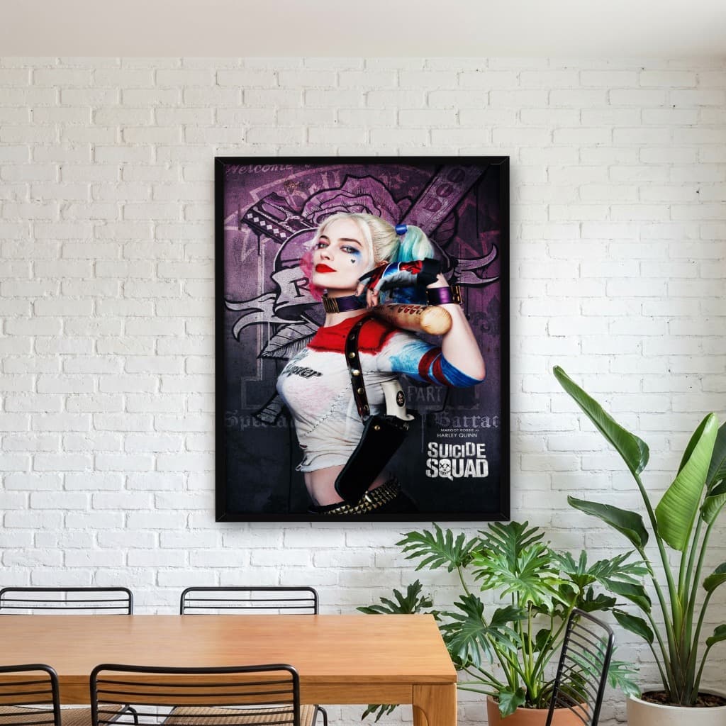 Quadro Decorativo Esquadrão Suicida