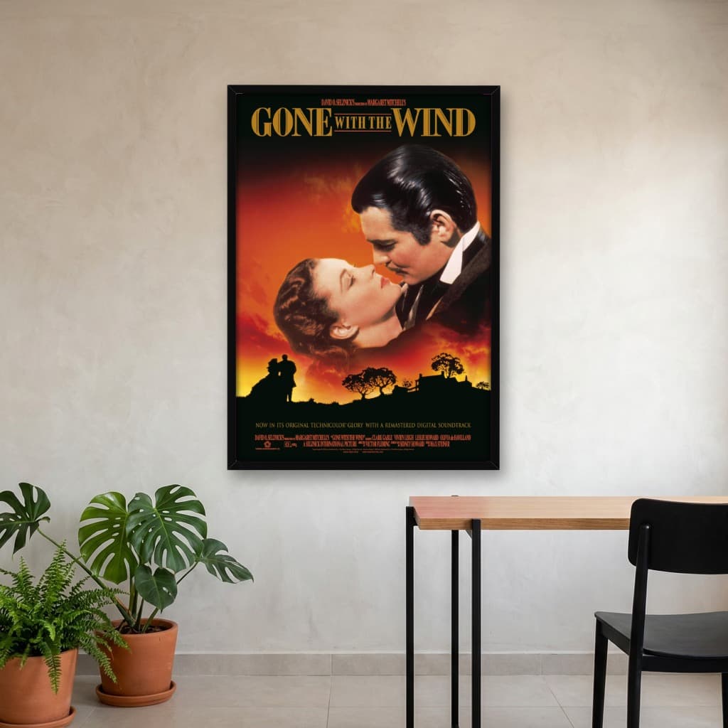 Quadro Decorativo ...E o vento levou - opção 3