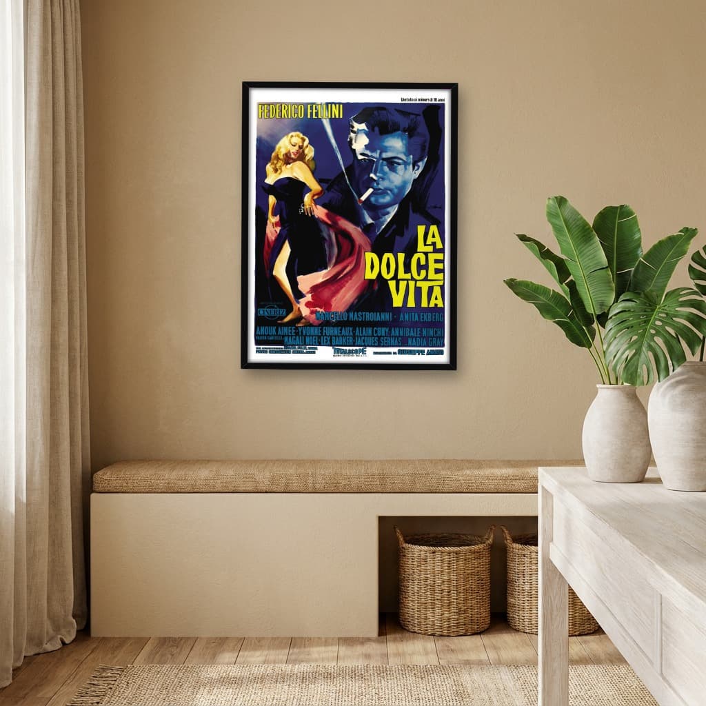Quadro Decorativo A Doce Vida - Clássico