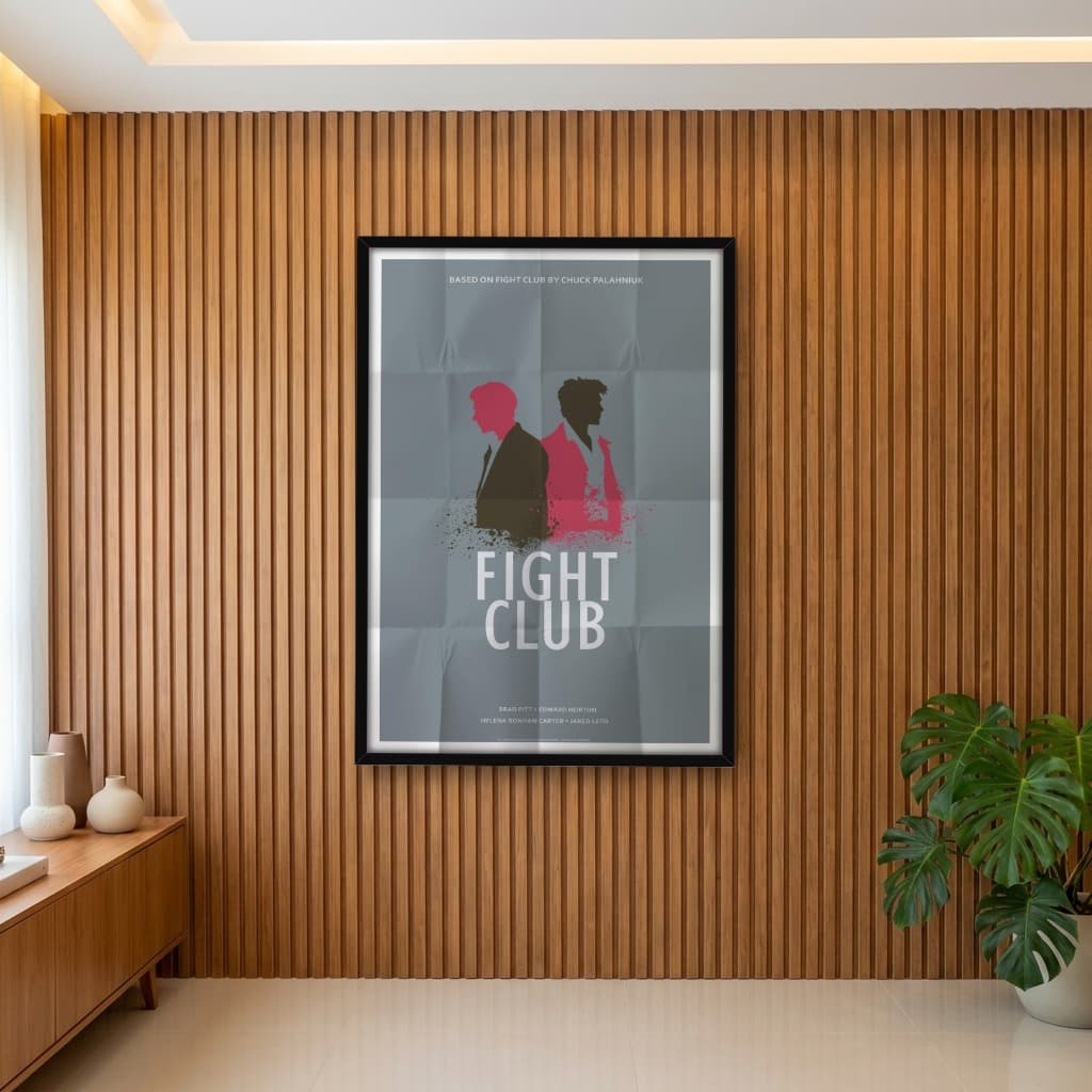 Quadro Decorativo Clube da Luta - Minimalista