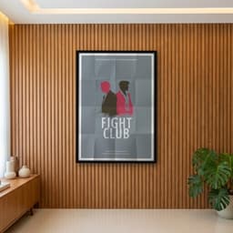 Quadro Decorativo Clube da Luta - Minimalista