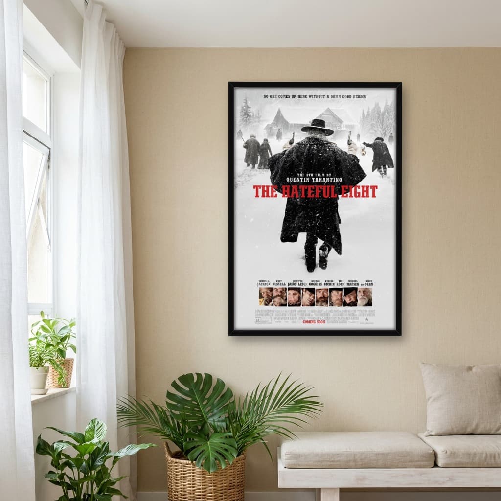 Quadro Decorativo Os Oito Odiados - opção 2
