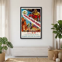 Quadro Decorativo Invasores de Marte