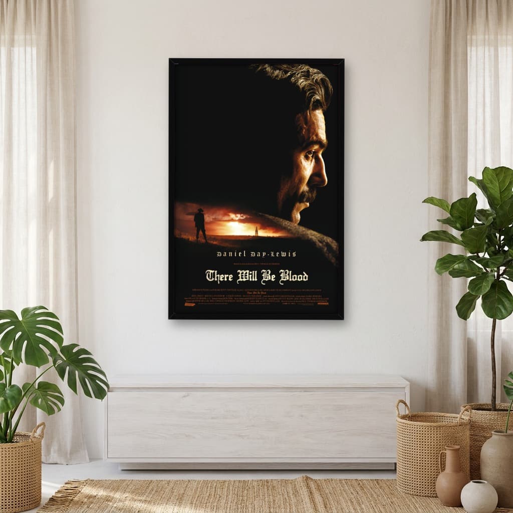 Quadro Decorativo Sangue Negro