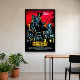 Quadro Decorativo Ruas de Fogo