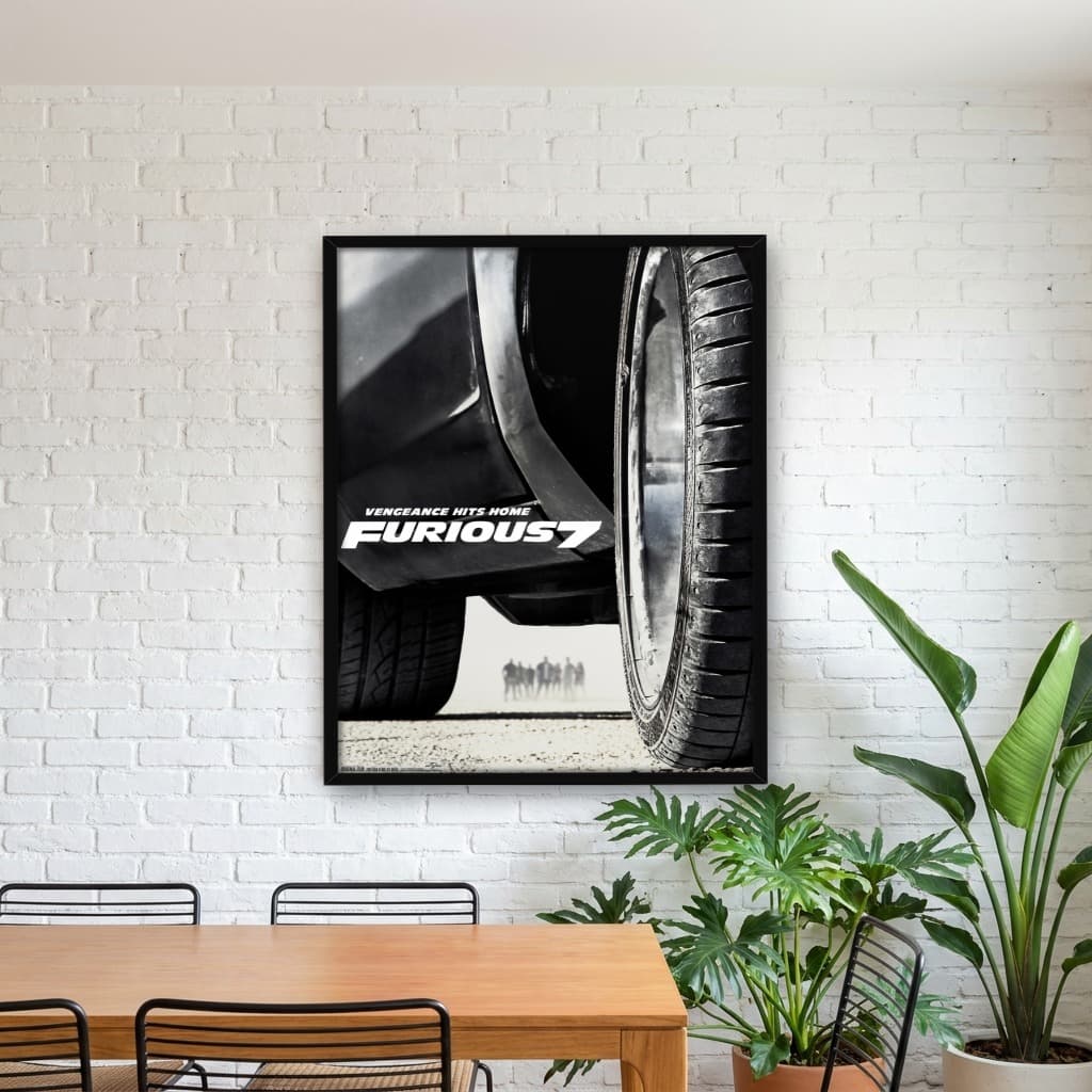 Quadro Decorativo Velozes & Furiosos 7