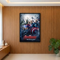 Quadro Decorativo Vingadores: Era de Ultron