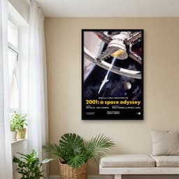 Quadro Decorativo 2001: Uma Odisséia no Espaço