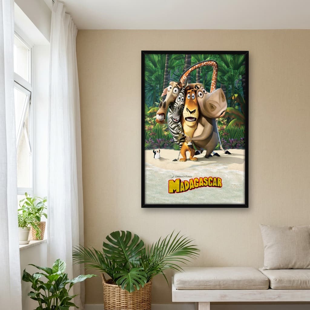 Quadro Decorativo Madagascar