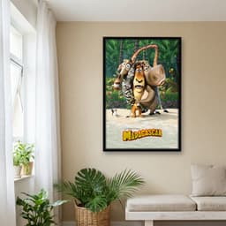 Quadro Decorativo Madagascar