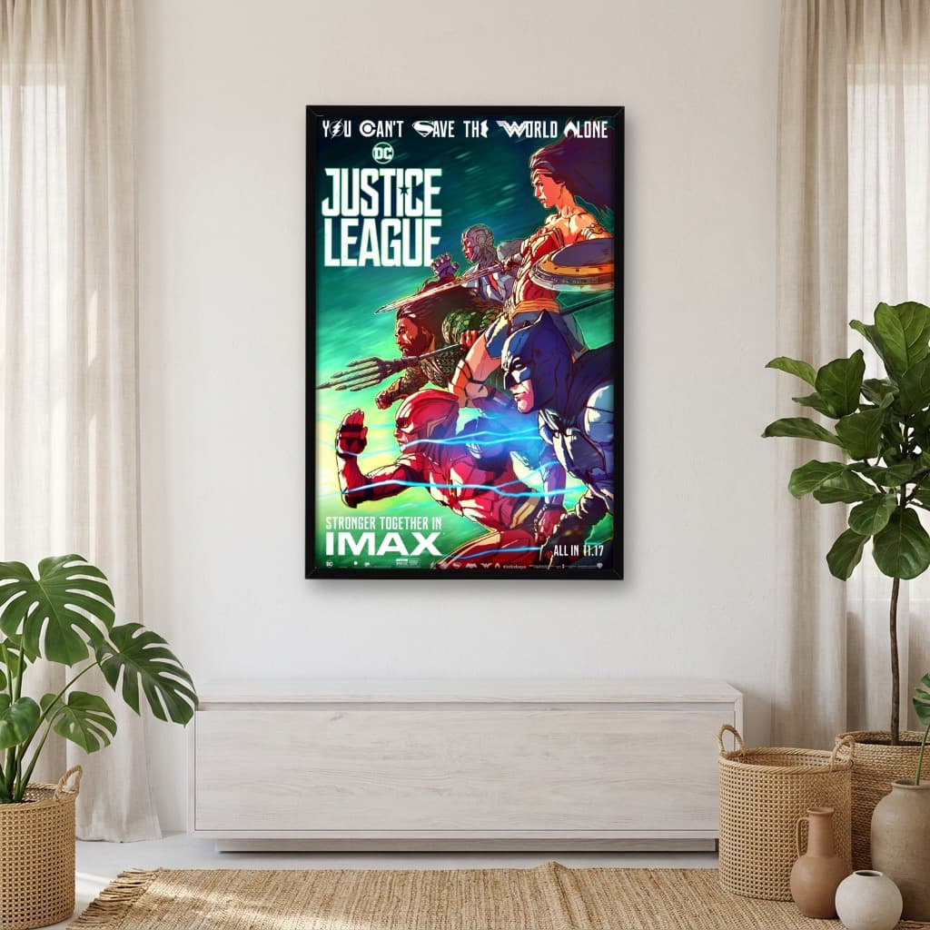 Quadro Decorativo Liga da Justiça Part 1 - Art