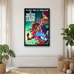 Quadro Decorativo Liga da Justiça Part 1 - Art