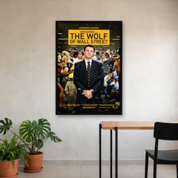 Quadro Decorativo O Lobo de Wall Street