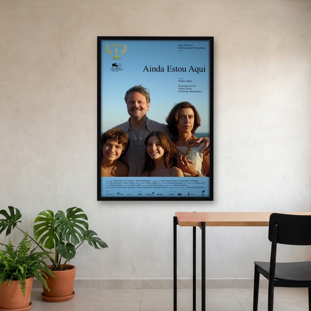 Quadro Decorativo Ainda Estou Aqui