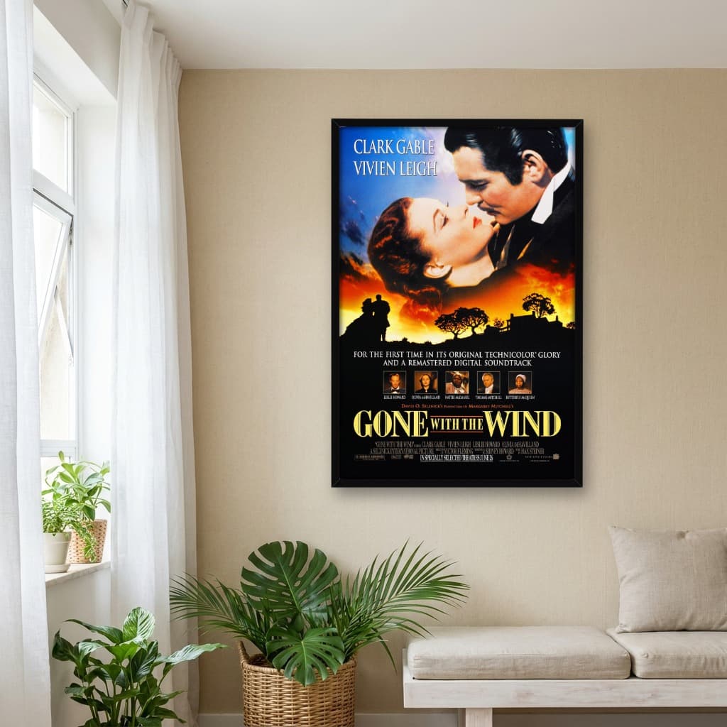 Quadro Decorativo ...E o vento levou - Opção 2