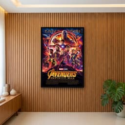 Quadro Decorativo Vingadores - Guerra Infinita