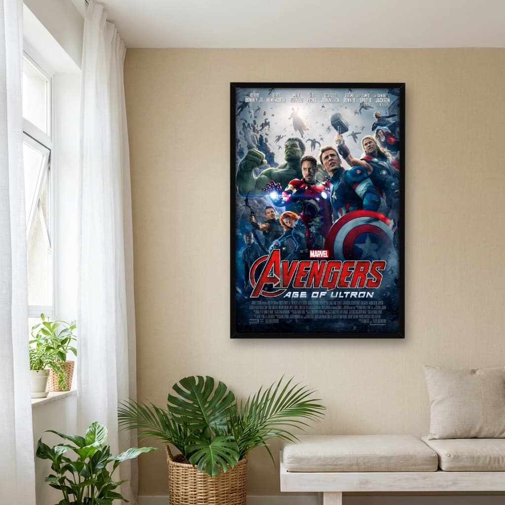Quadro Decorativo Vingadores: Era de Ultron