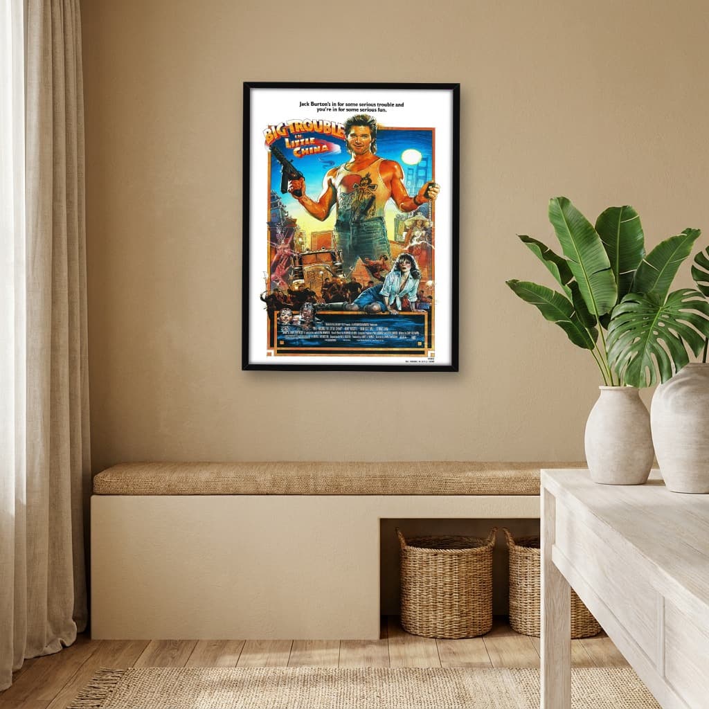 Quadro Decorativo Os Aventureiros do Bairro Proibido