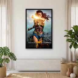 Quadro Decorativo Mulher-Maravilha - Opção 2