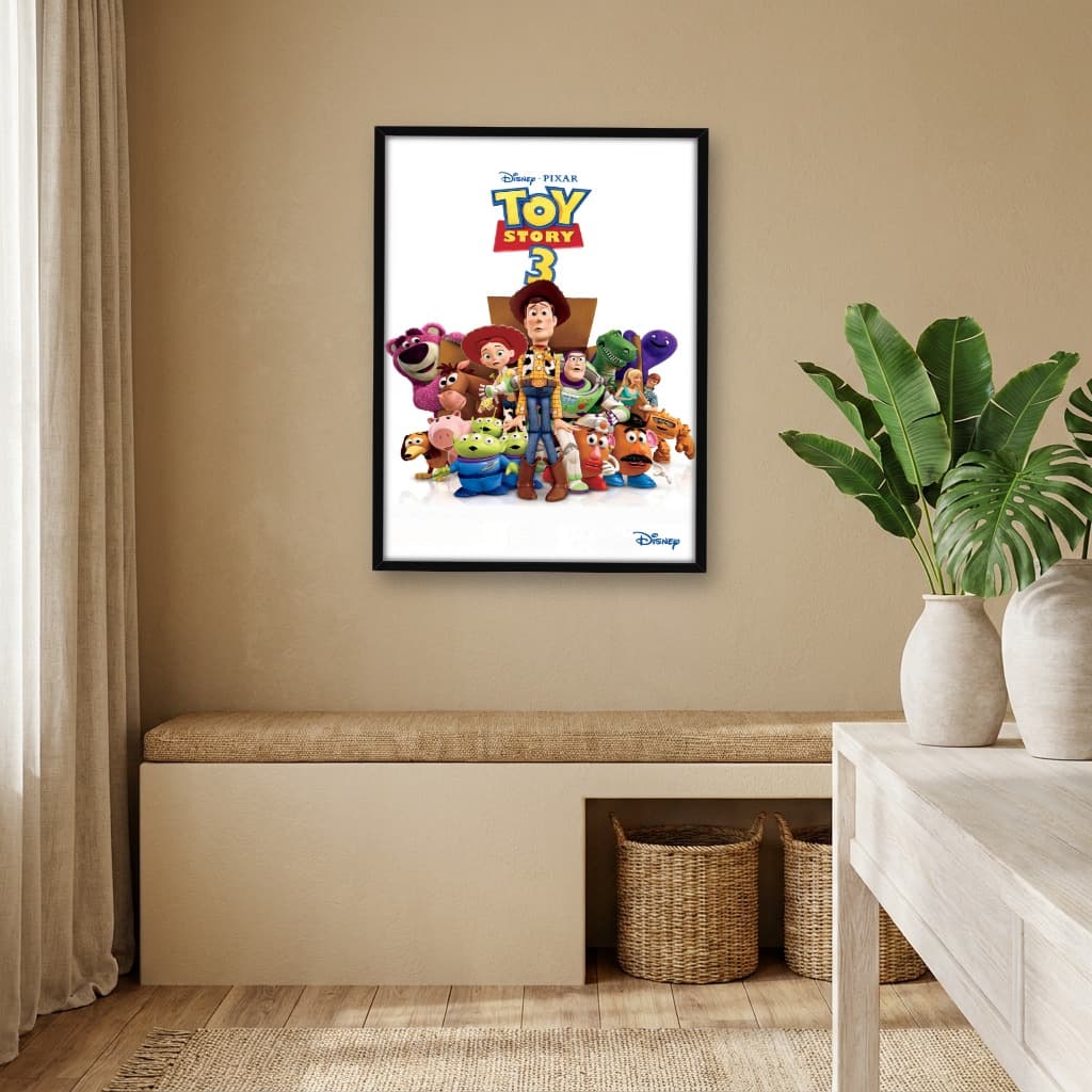 Quadro Decorativo Toy Story 3 - Fundo Branco