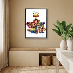 Quadro Decorativo Toy Story 3 - Fundo Branco