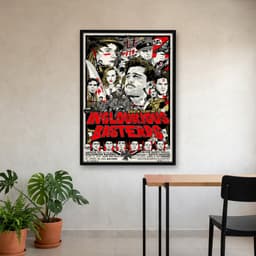Quadro Decorativo Bastardos Inglórios - Ilustração