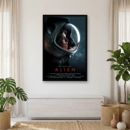 Quadro Decorativo Alien: O Oitavo Passageiro - Ilustração