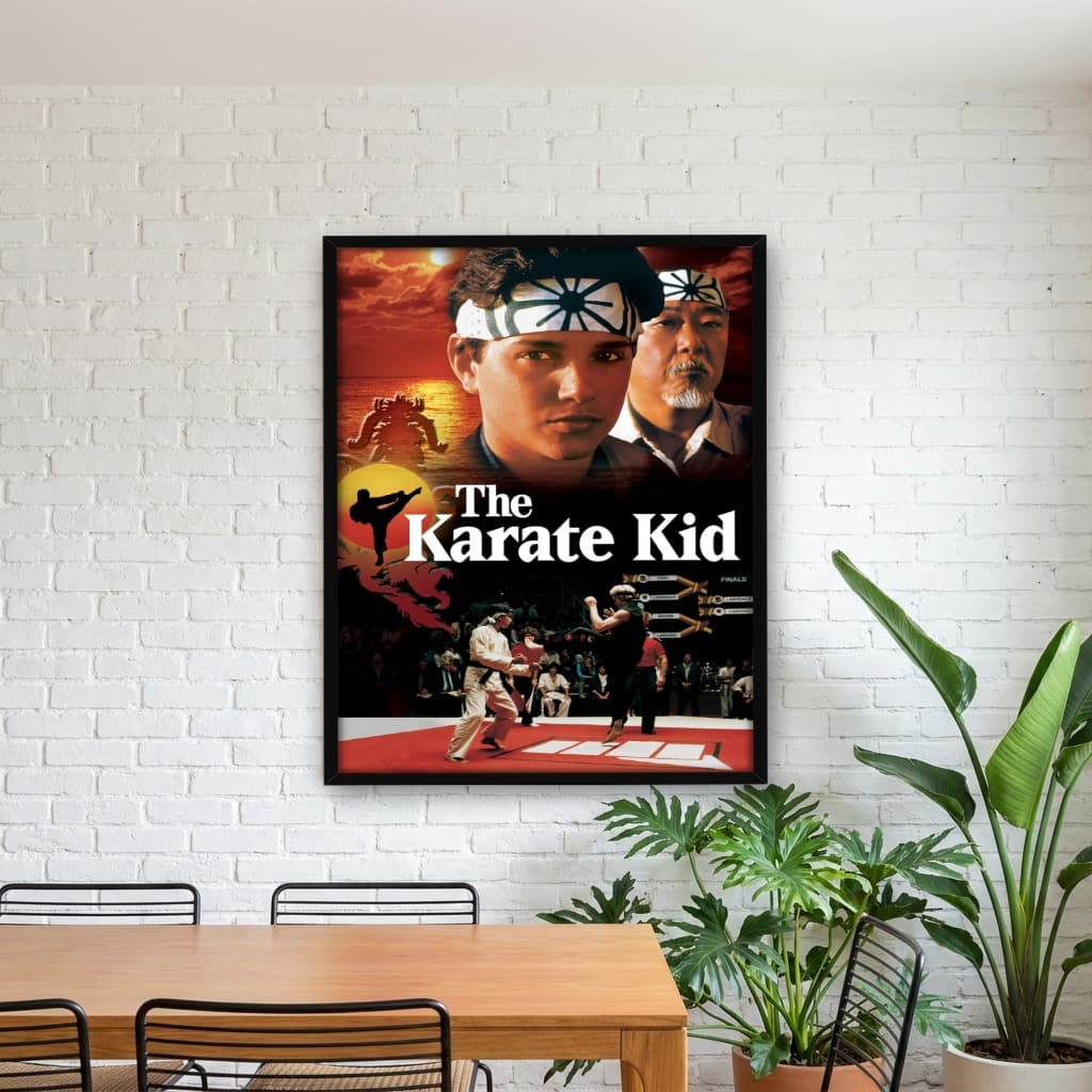 Quadro Decorativo Karatê Kid - A Hora da Verdade