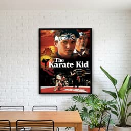 Quadro Decorativo Karatê Kid - A Hora da Verdade