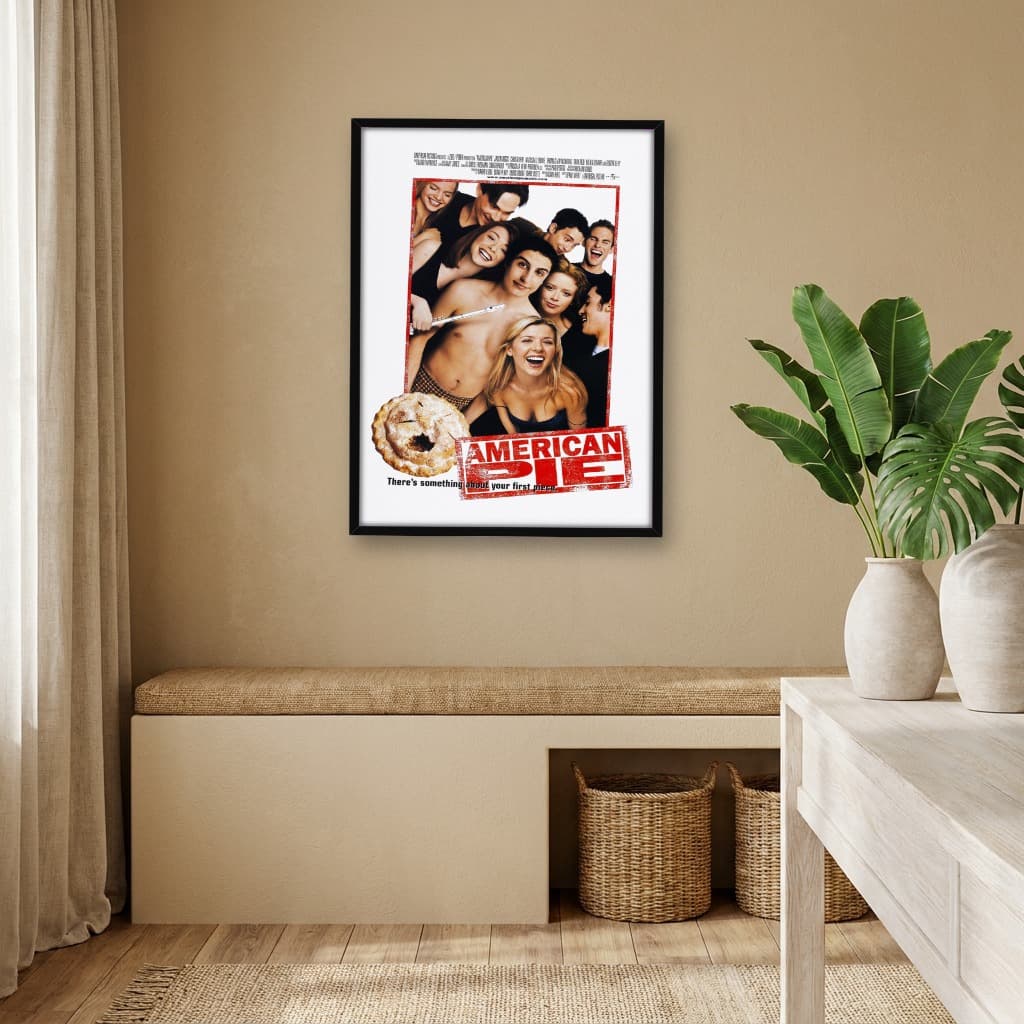 Quadro Decorativo American Pie - A Primeira Vez é Inesquecível