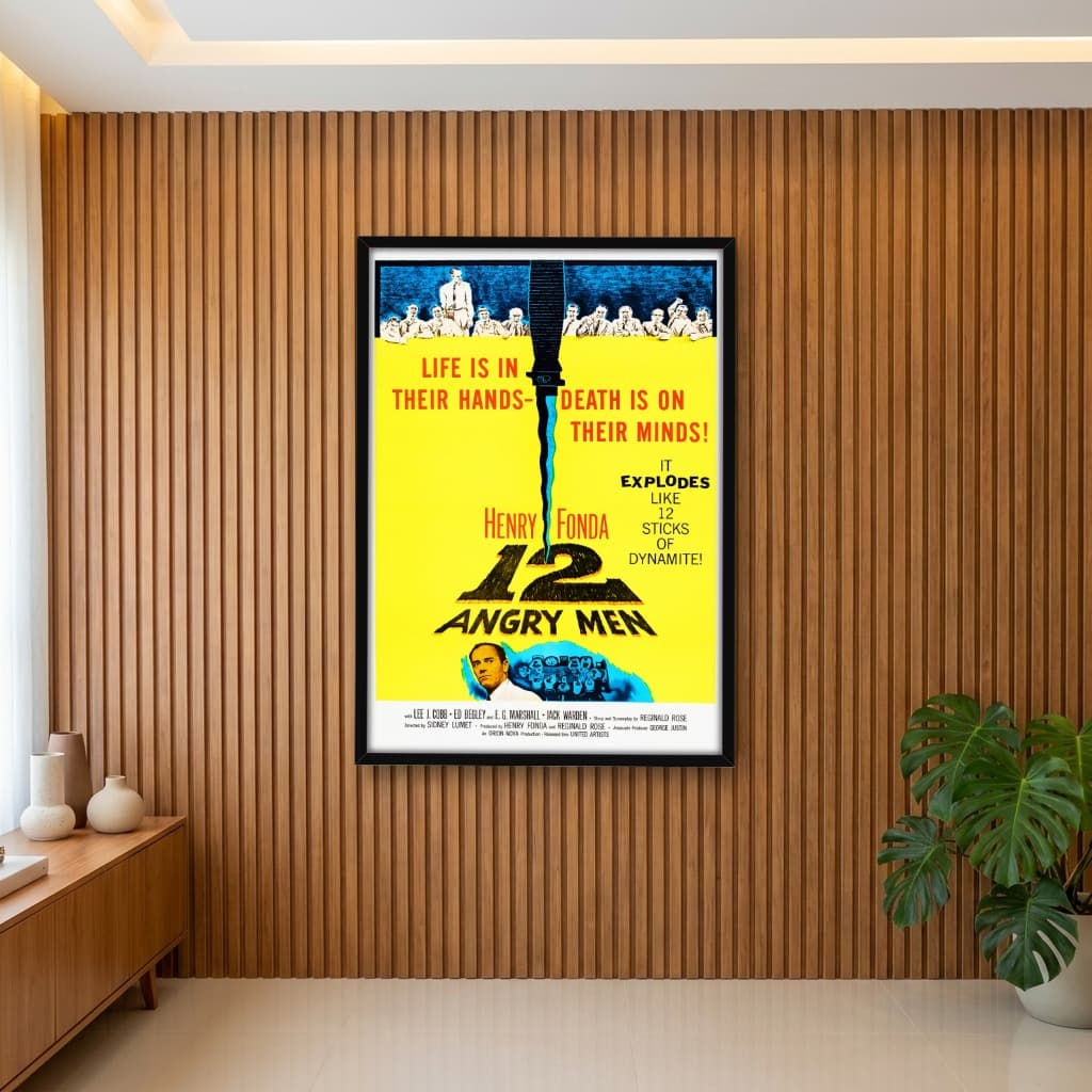 Quadro Decorativo 12 Homens e uma Sentença