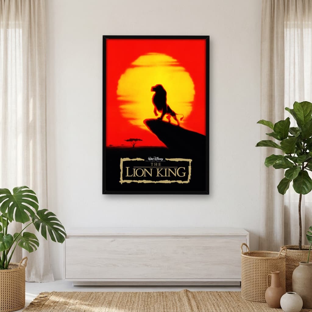 Quadro Decorativo O Rei Leão