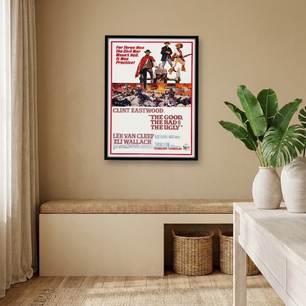 Quadro Decorativo Três Homens em Conflito
