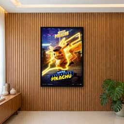 Quadro Decorativo Pokémon: Detetive Pikachu