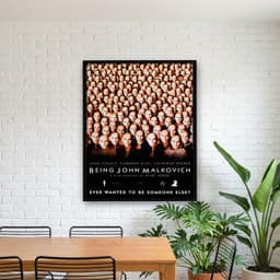 Quadro Decorativo Quero Ser John Malkovich