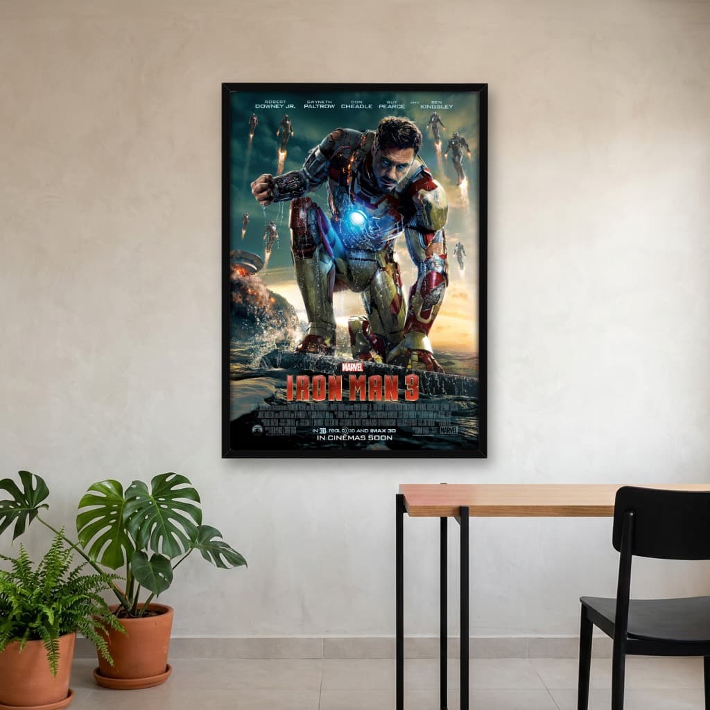 Quadro Decorativo Homem de Ferro 3