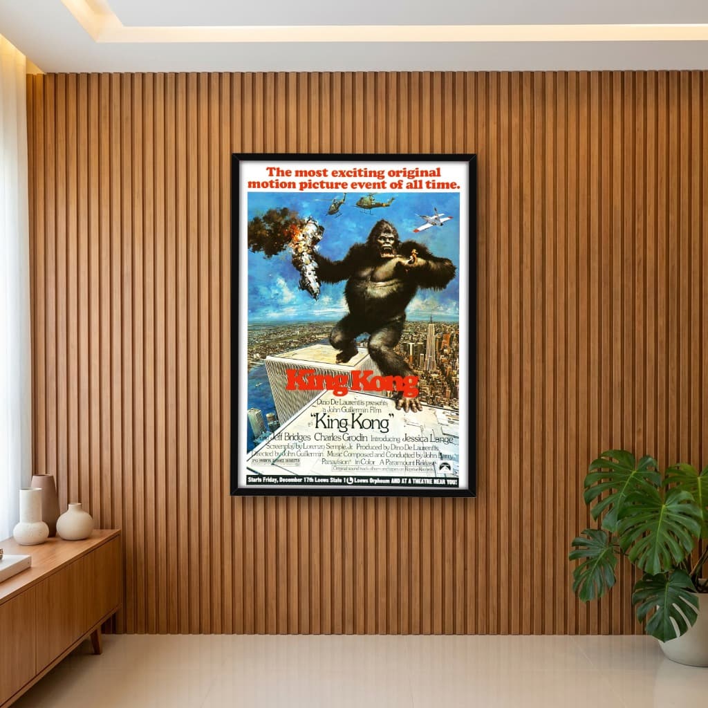 Quadro Decorativo King Kong de 1976
