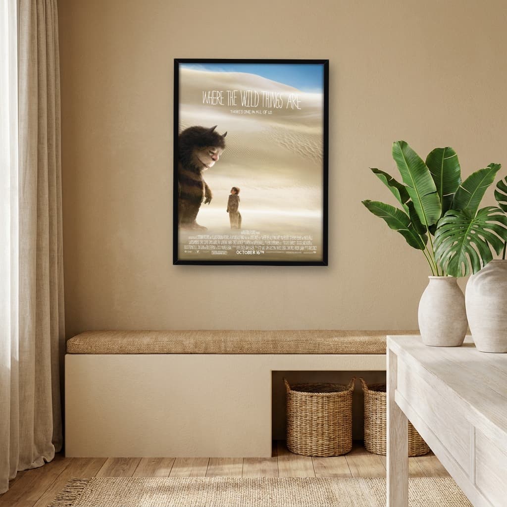 Quadro Decorativo Onde Vivem os Monstros