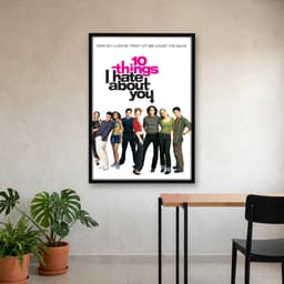 Quadro Decorativo 10 Coisas que Eu Odeio em Você