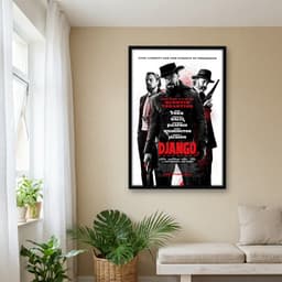 Quadro Decorativo Django Livre - Oficial