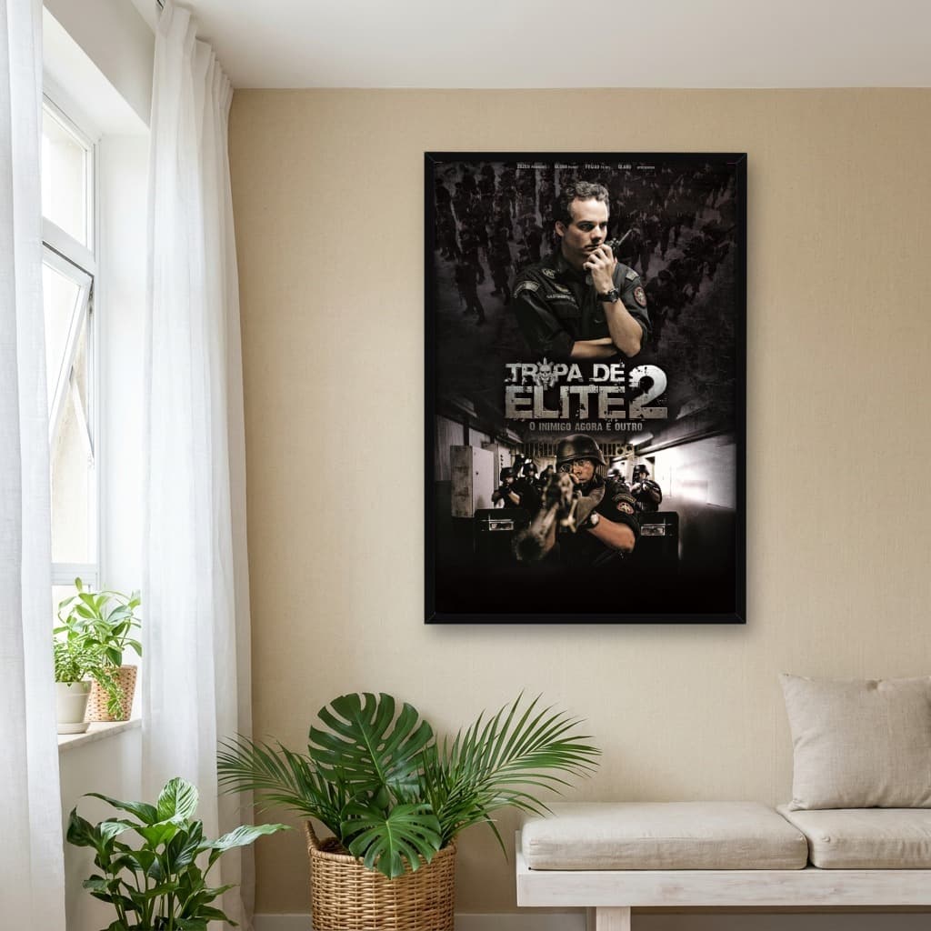 Quadro Decorativo Tropa de Elite 2