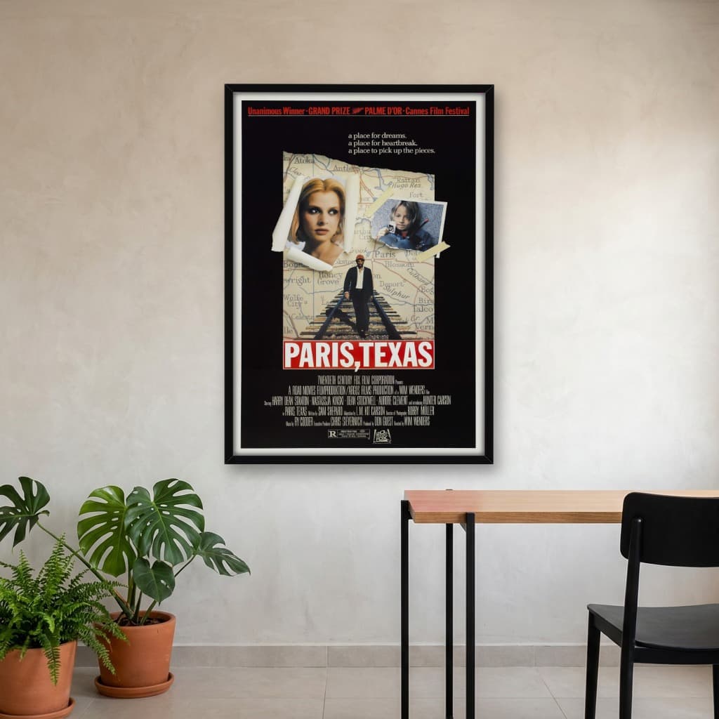 Quadro Decorativo Paris, Texas - opção 2