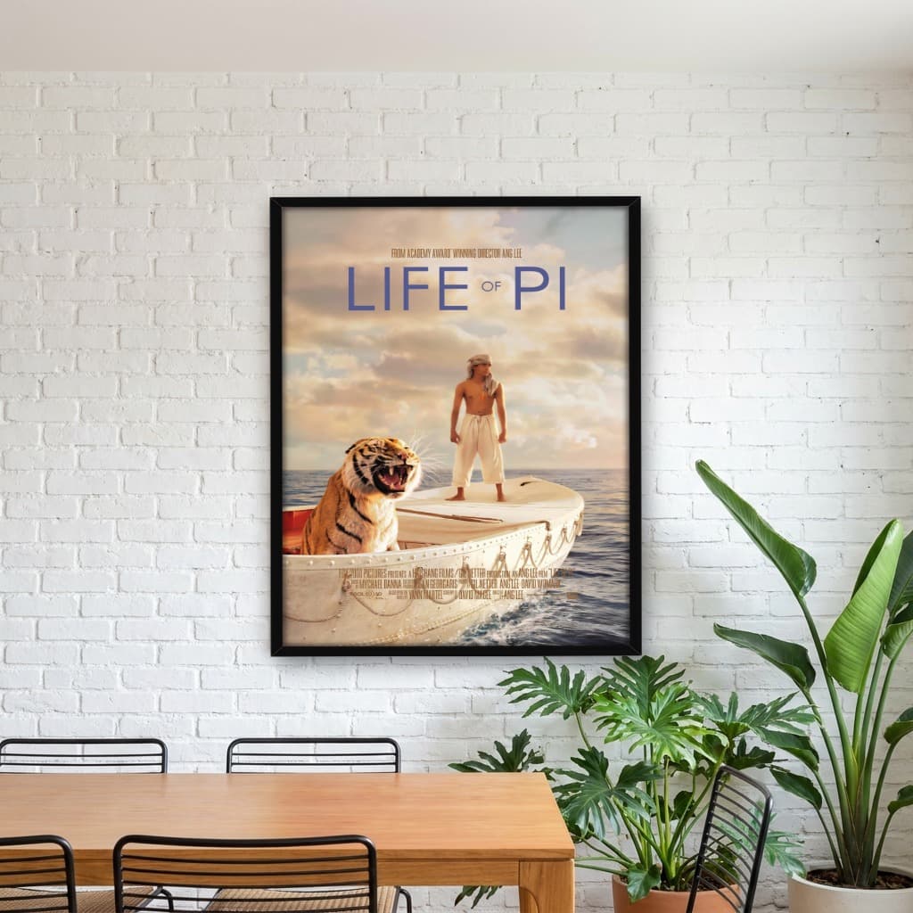Quadro Decorativo As Aventuras de Pi