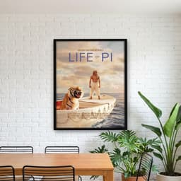 Quadro Decorativo As Aventuras de Pi